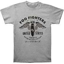 Foo Fighters Mens Nothing Left to Lose T-Shirt T Shirt, Heather Grey, Large US