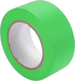 Masking Tape, 2 Inches x 54.7 Yards DIY Car Auto Paint Painters Tape Green, 1 Pc