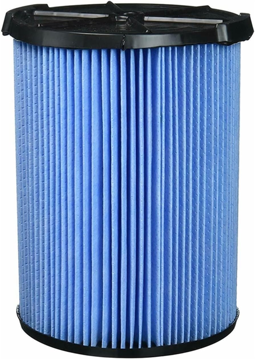 UVIYO 2 Filters Compatible With Ridgid VF5000 Vacuum Cleaner 3 Layer Folded Paper Vacuum Filters Vacuum Cleaner Parts Accessories (Color : Pack of 2pcs filters)