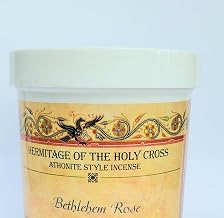 Bethlehem Rose Athonite Style Incense 1/2 lb. Powdery Musk Vanilla fir Traditional Orthodox