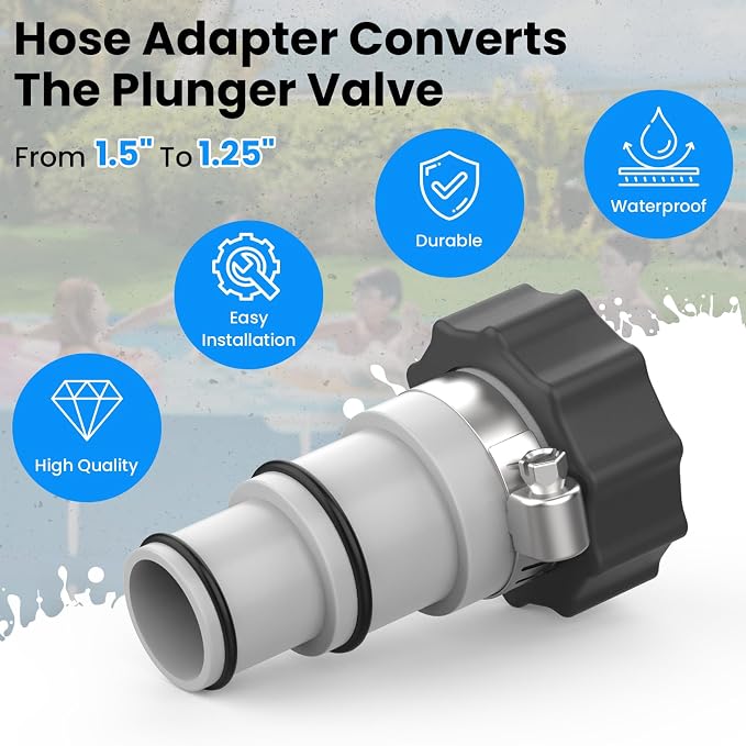 Adaptador de Manguera para Piscina SDTC Tech 2 Piezas miniatura 6