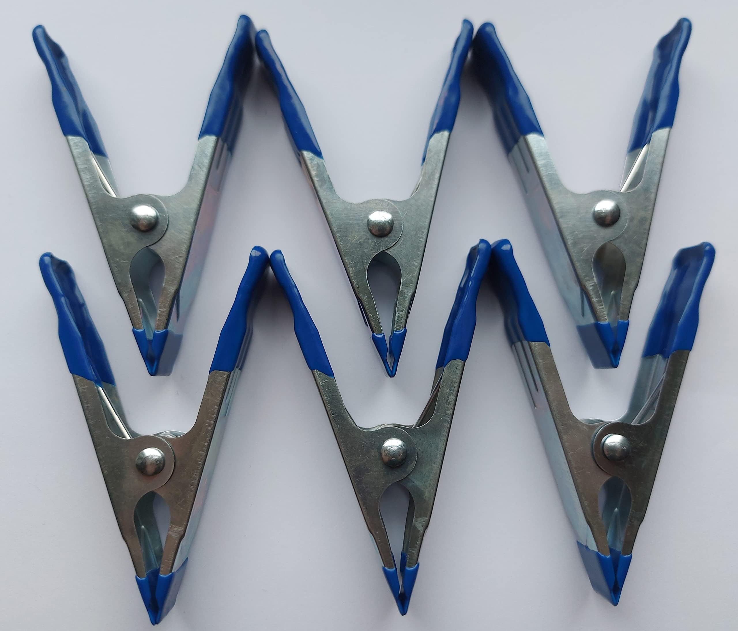 12x Heavy Duty Large Spring Clamps Ideal As Tarpaulin Market Stall