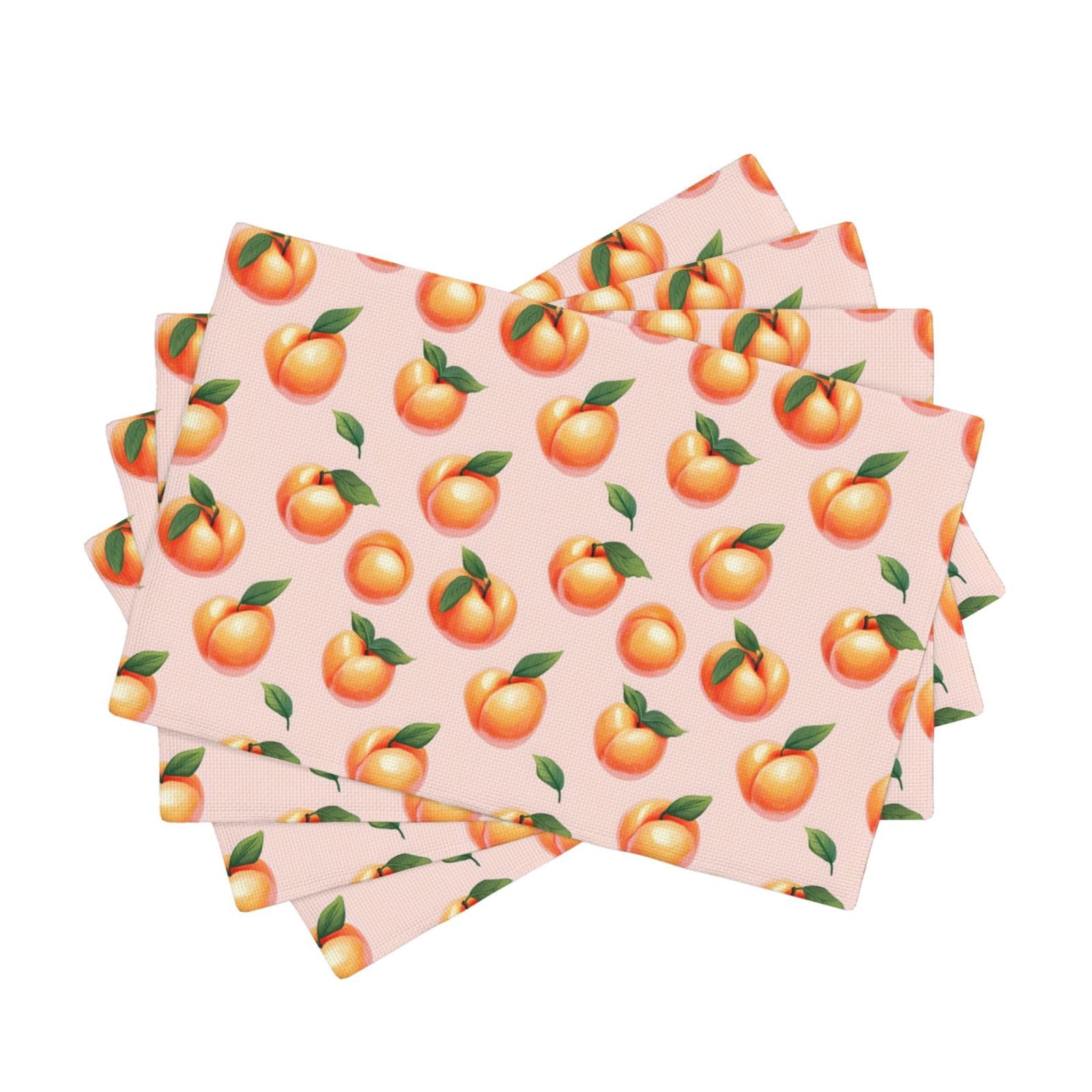 Sets de table de salle à manger 30x45cm lavables pour déco de fête