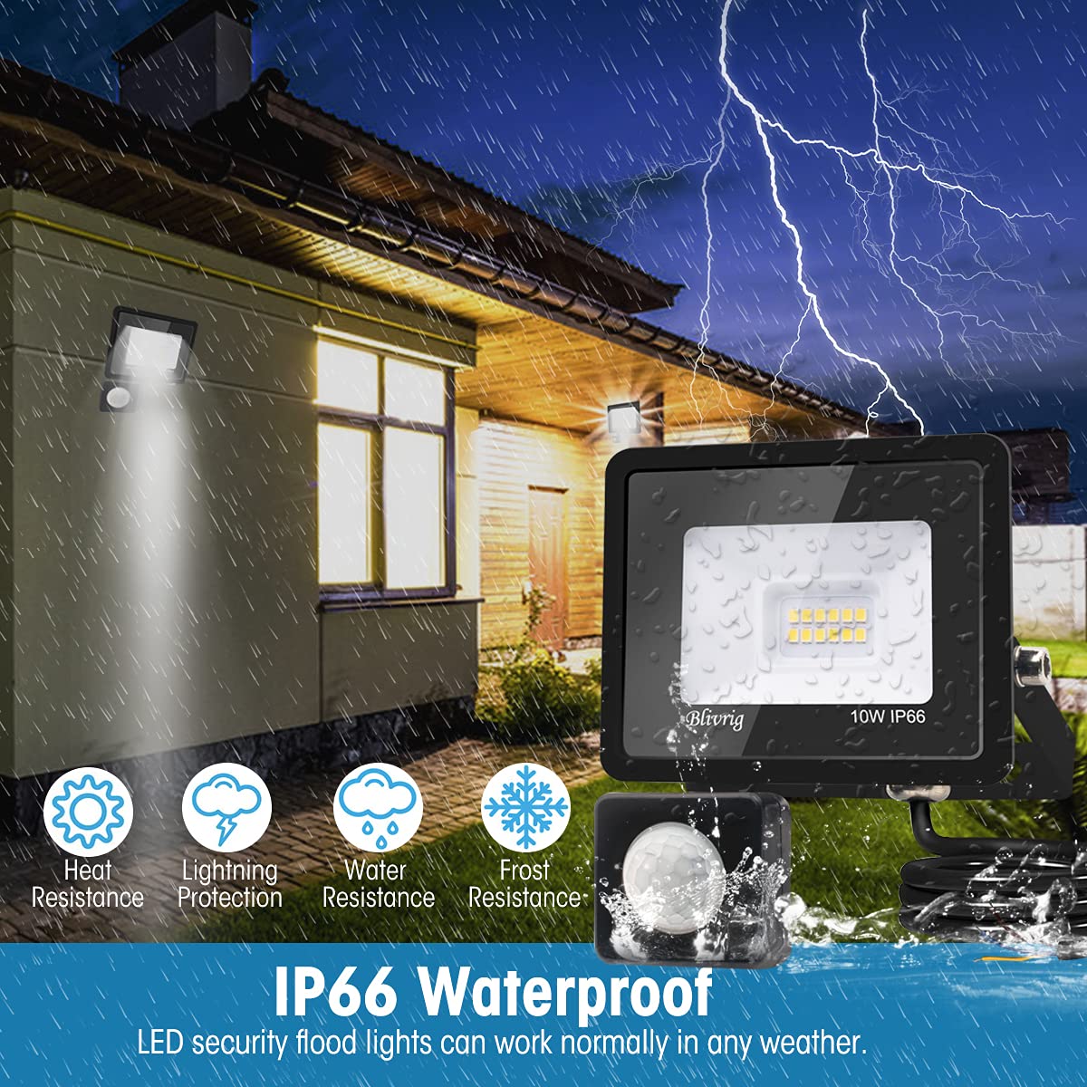 Security Lights Outdoor Motion Sensor - Image 4