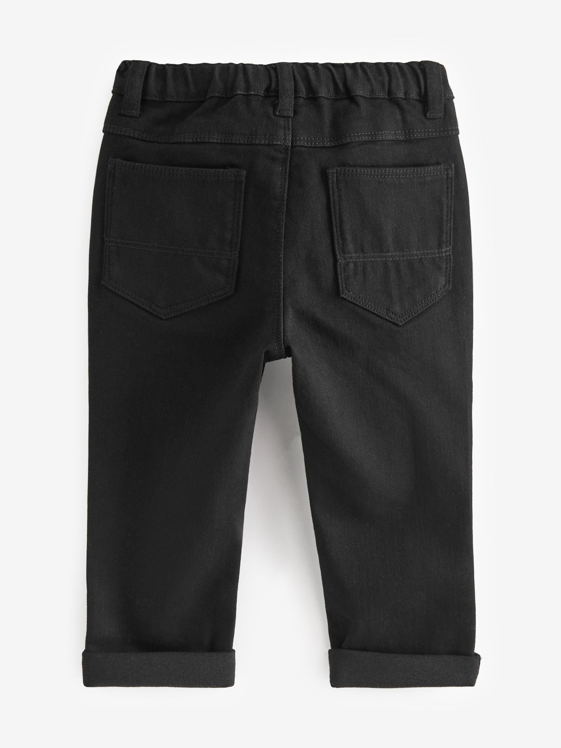 NEXT Garçon Jean Stretch Standard Confortable Noir 5 Ans-6 Ans