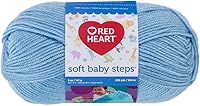 Vista 11 de Red Heart Soft Baby Steps madeja de lana, Aqua