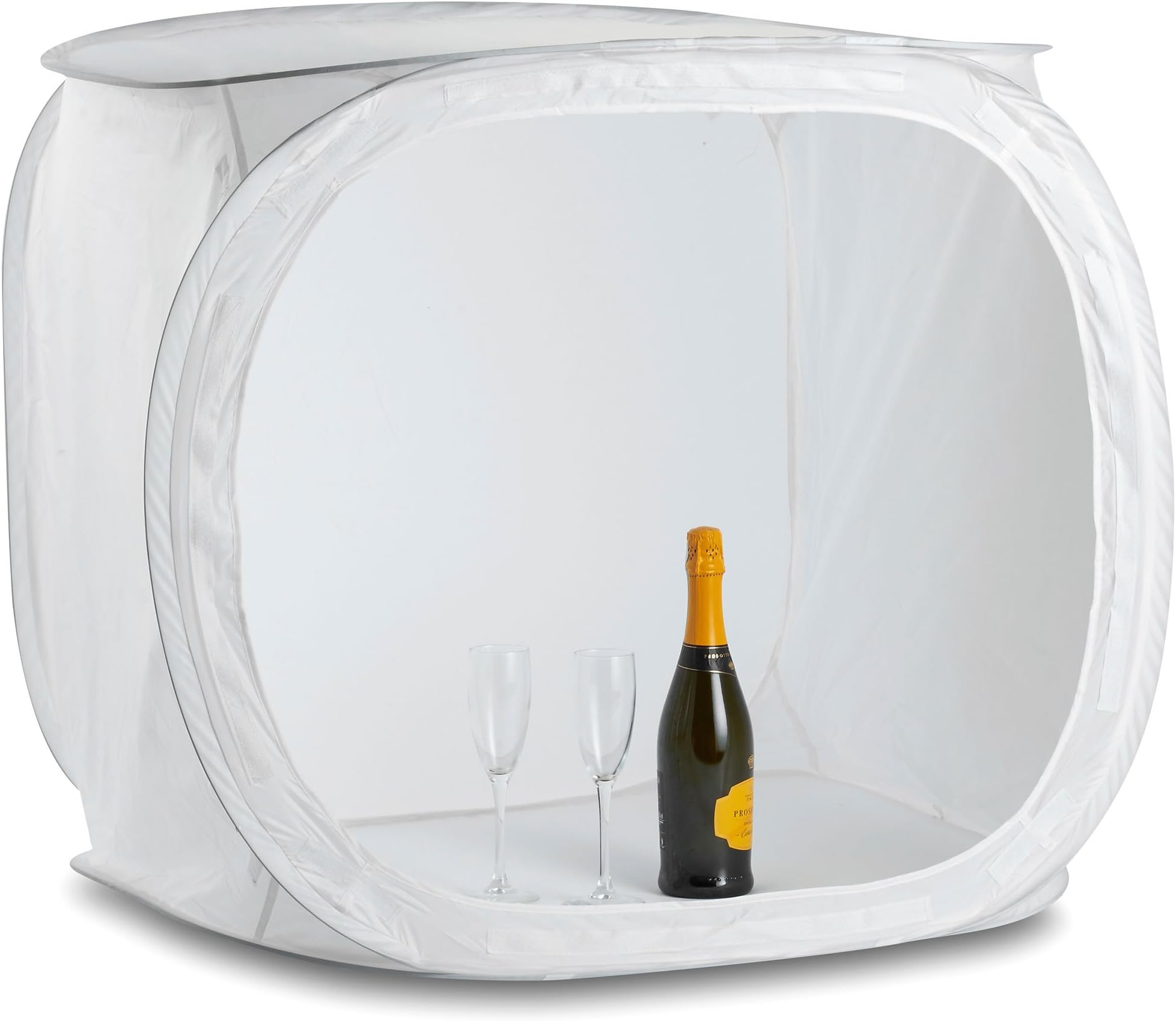 eSecure 80cm Photo Soft Light Box Tent Cube with 4 Colour Backdrop
