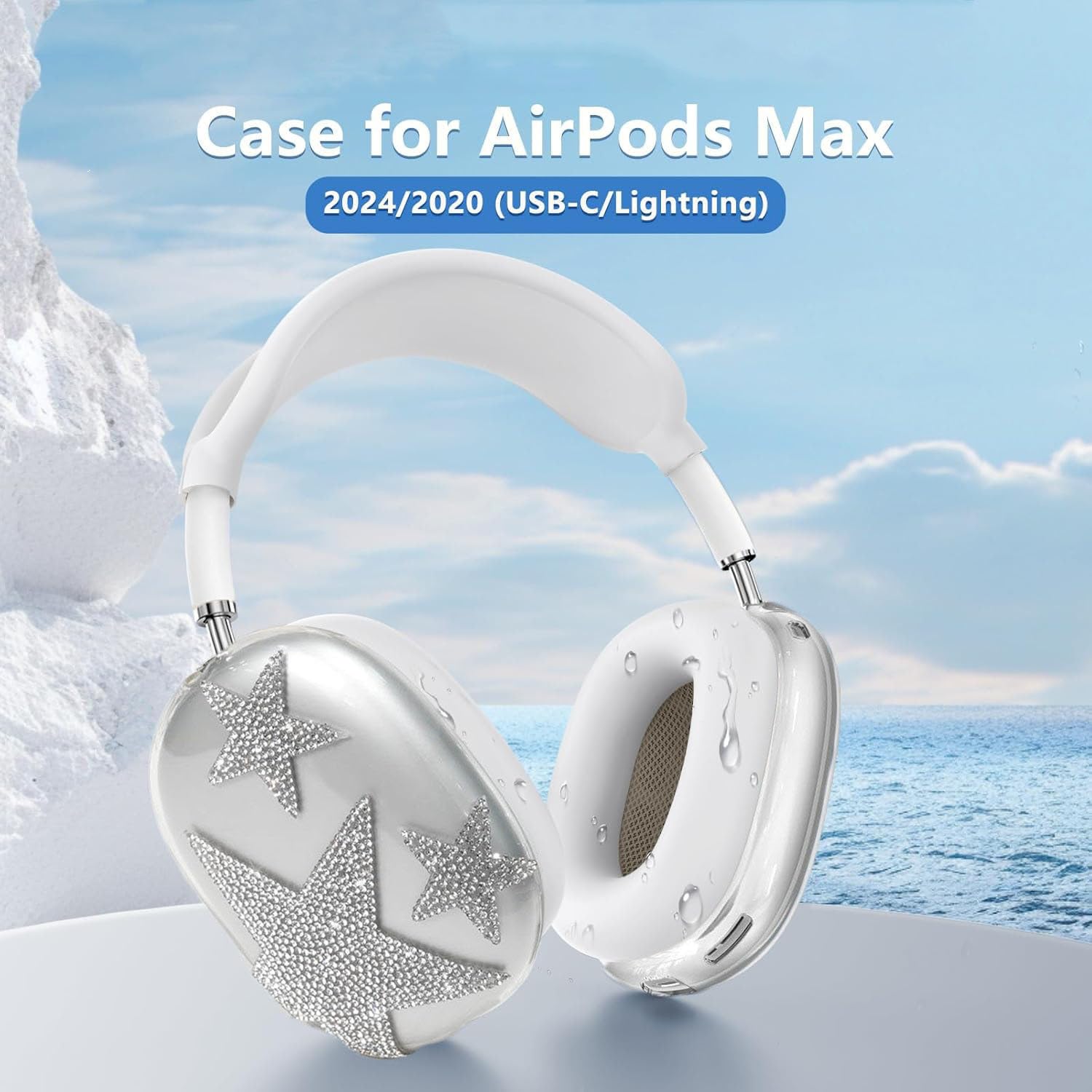 ⭐︎美品⭐︎ AirPods Max 本体＋ケース　Lightning Apple Amazon.com: Cases Cover for AirPods Max Headphones Anti-Scratch