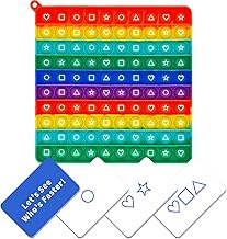 Pop Fidget Toys Card Games for Kids & Families, Board Games-Style Play with Flash Cards, Boost Hand-Eye Coordination, Pattern Recognition & Social Skills, Family Games for Interactive Play