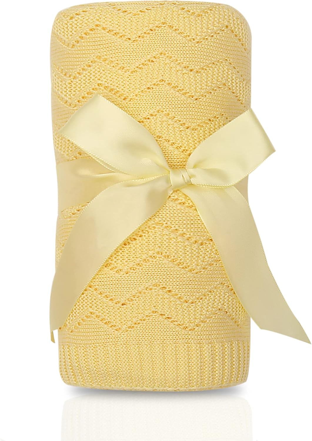 Baby Blankets DEZANBO Bamboo Knit Toddler Blanket for Boys Girls, Cooling Ultra Soft,30 x 40 Inches,Rose Pink : Baby