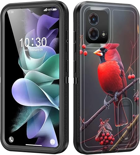 BFUKVOU for Moto G Stylus 5G 2024 Case with Built in Kickstand,Shockproof/Dustpr