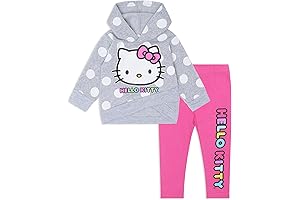 Hello Kitty Baby Girl's Outfit: Delightful Hoodie and Leggings Set