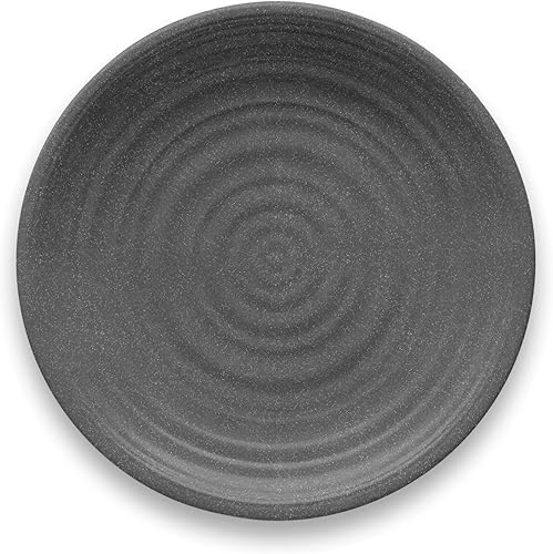 Vista 34 de Abode Homewares TarHong Planta Artisan Solid Salad Plate, 8.5", Planta (Majority Plant Based with Melamine Binder), Shatterproof, Indoor/Outdoor