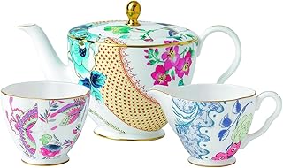 40003932 Butterfly Bloom Teaware & Coffee Sets, Ceramic, Multi