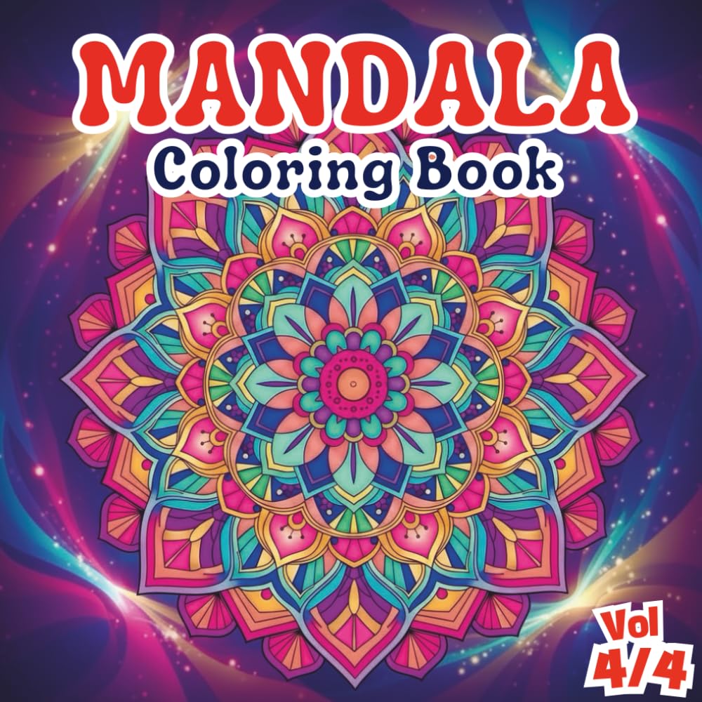 Mandala Coloring Book: A Stress Relieving Adult Coloring Book