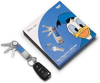 orbitkey Disney™ Hybrid Leather Key Organiser + Ring V2 - Donald Duck™