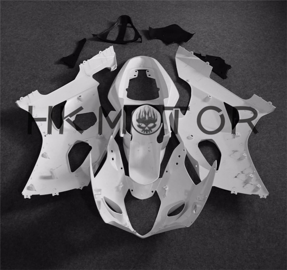 HONGK- Unpainted Pre-drilled Fairing Kit Bodywork Compatible with GSXR1000 2003 2004 K3 Set [B06X92RRM1]