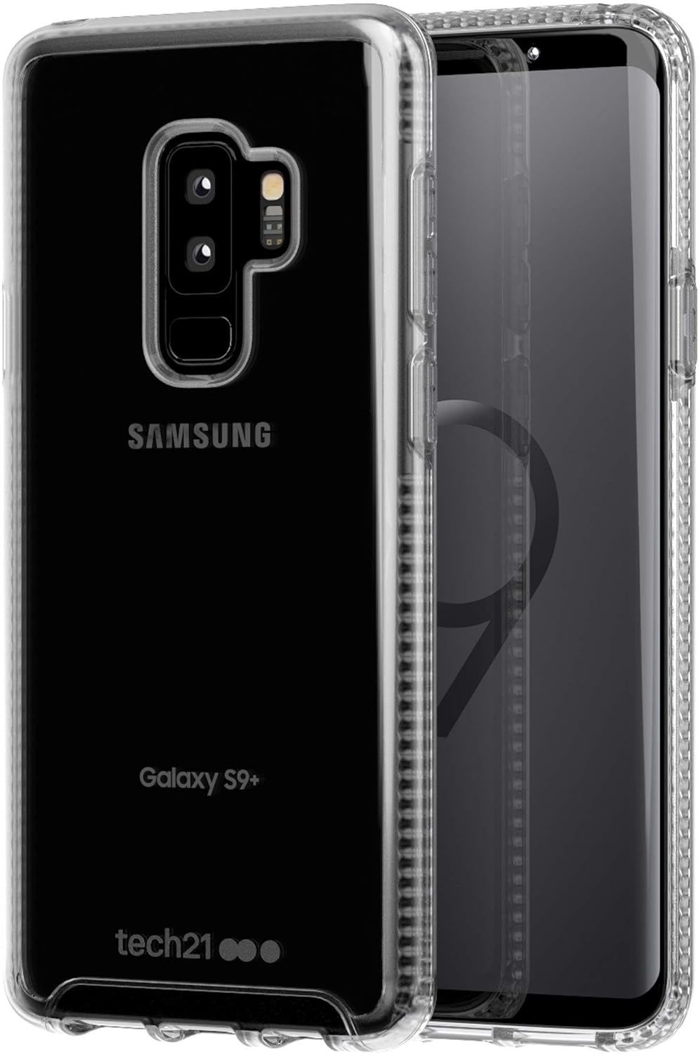 tech21 Pure Clear Funda Protectora para Samsung Galaxy S9+ - Transparente