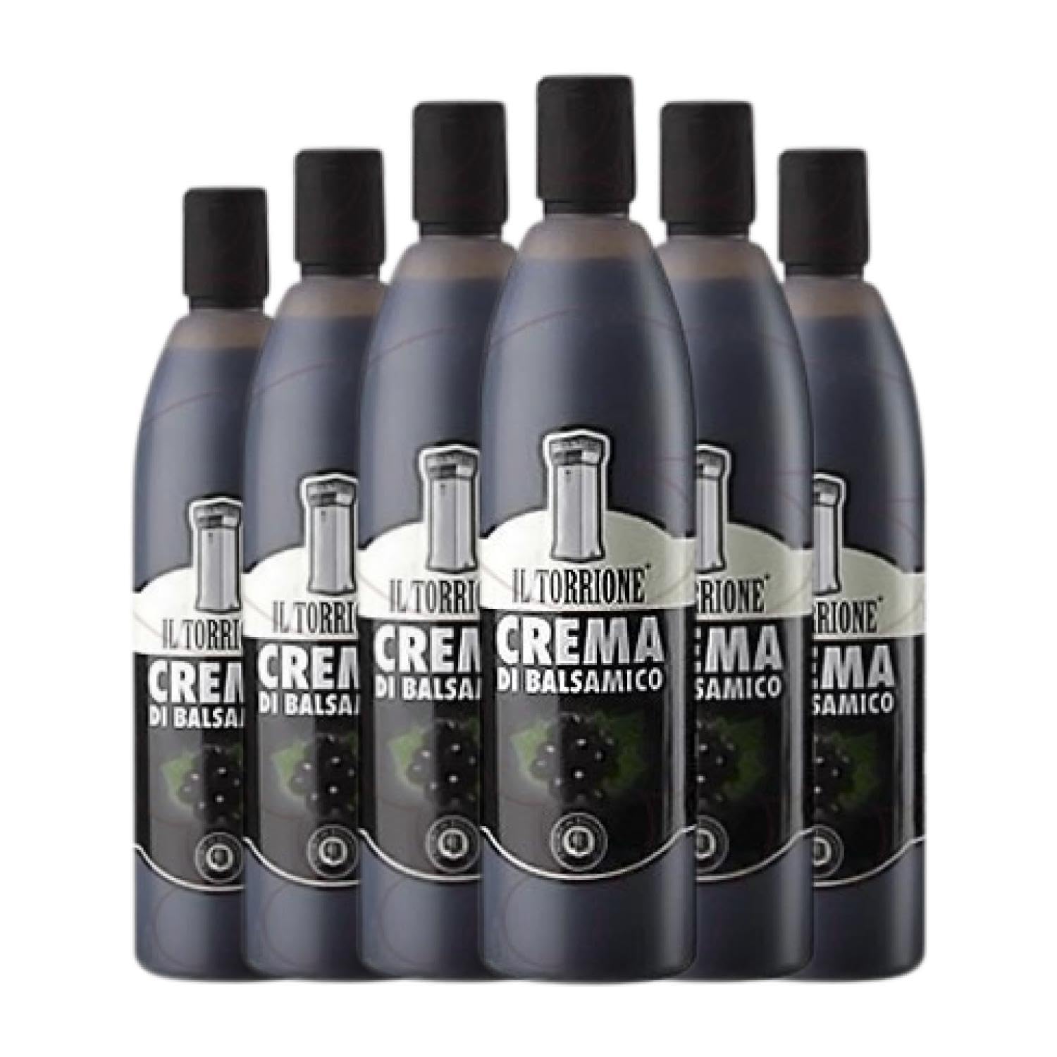 Vinagre Il Torrione Crema di Balsamico Botella Medium 50 cl (Caja de 6 Botella Medium de 50 cl)