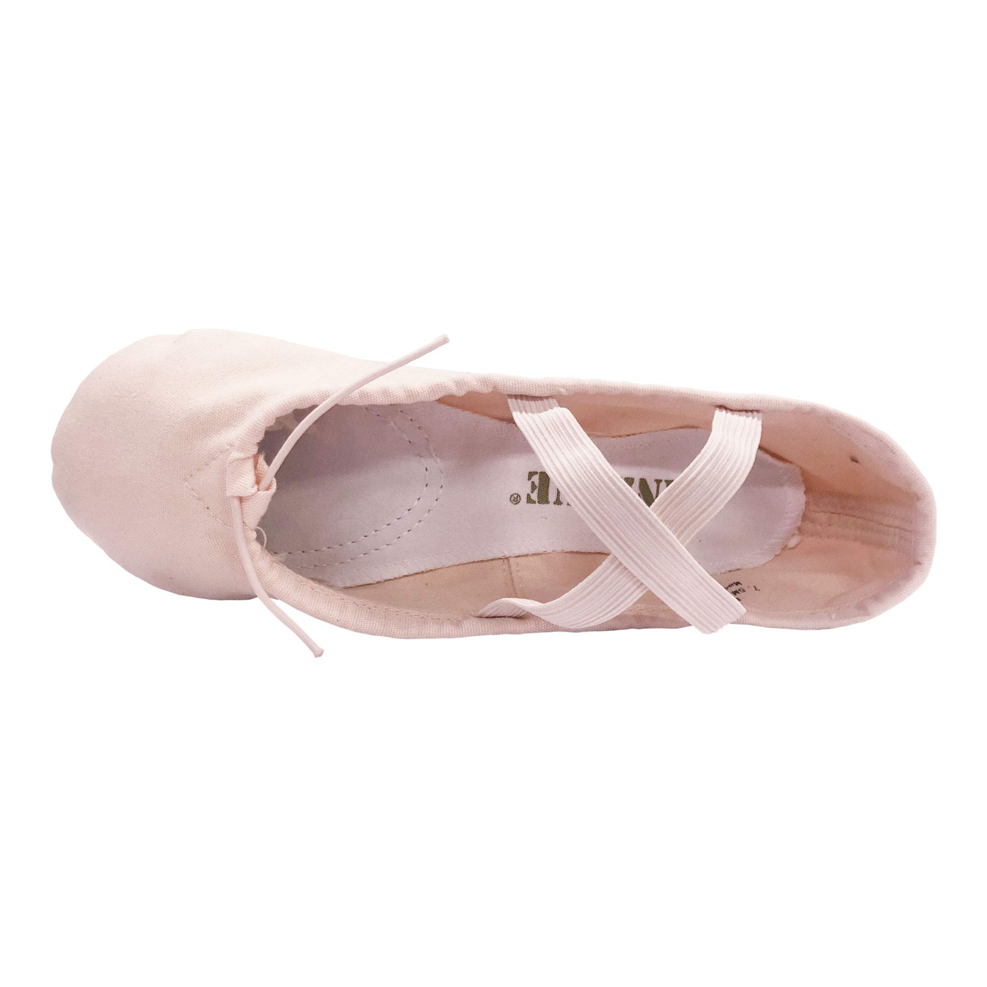 Danzcue Niño Dividida Suela Lona Zapatillas de Ballet