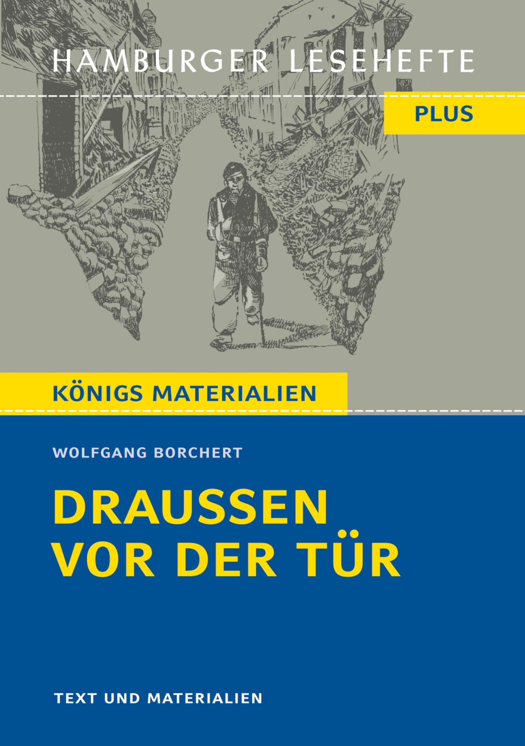 Draußen vor der Tür (Textausgabe): Hamburger Lesehefte Plus Königs Materialien (German Edition)