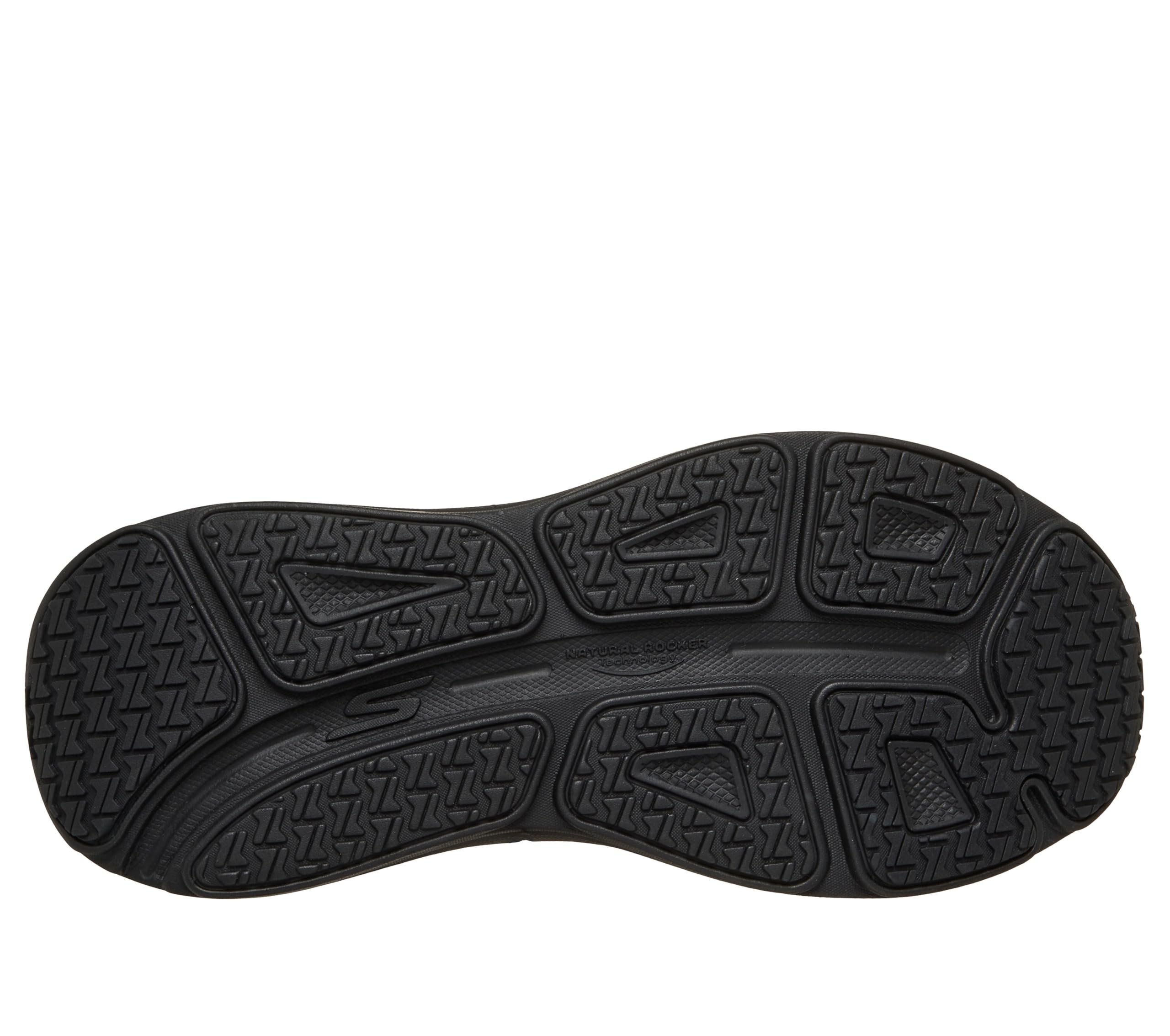 Skechers Max Cushioning Endeavour Baskets pour Hommes, Noir/Noir, 39.5 EU