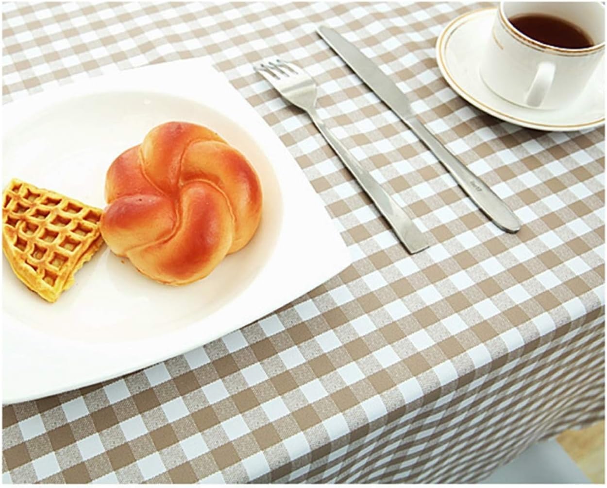 テーブルクロス テーブルカバー 食卓カバー チェック柄 縁飾り 和風 長方形 正方形 PVC製 おしゃれ 北欧スタイル 柄 模様 厚