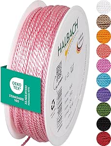 Halbach Seidenbänder Vichy Gift Ribbon, Plaid Ribbon for Gift Wrapping, Plaid Band for Festive Occasions, Width 10mm