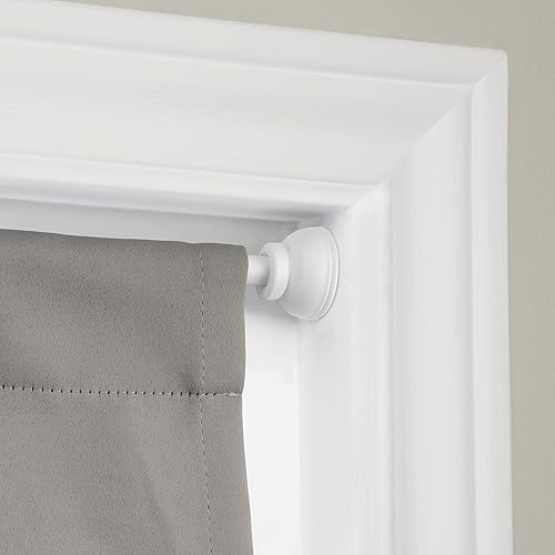 Miniatura 37 de KXLife Paquete de 2 barras de cortina de tensión de resorte, barra decorativa de tensión de 1/2 pulgada para ventana, barra de café bronce, (22-36)