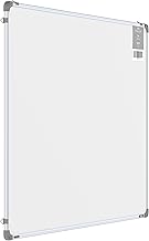 Pragati Systems® Genius Melamine (Non-Magnetic) Whiteboard for Office, Meeting & Presentation with Lightweight Aluminium Frame | Durable & Long Lasting Marker Board | Large Size 3x4 Feet (Pack of 1)