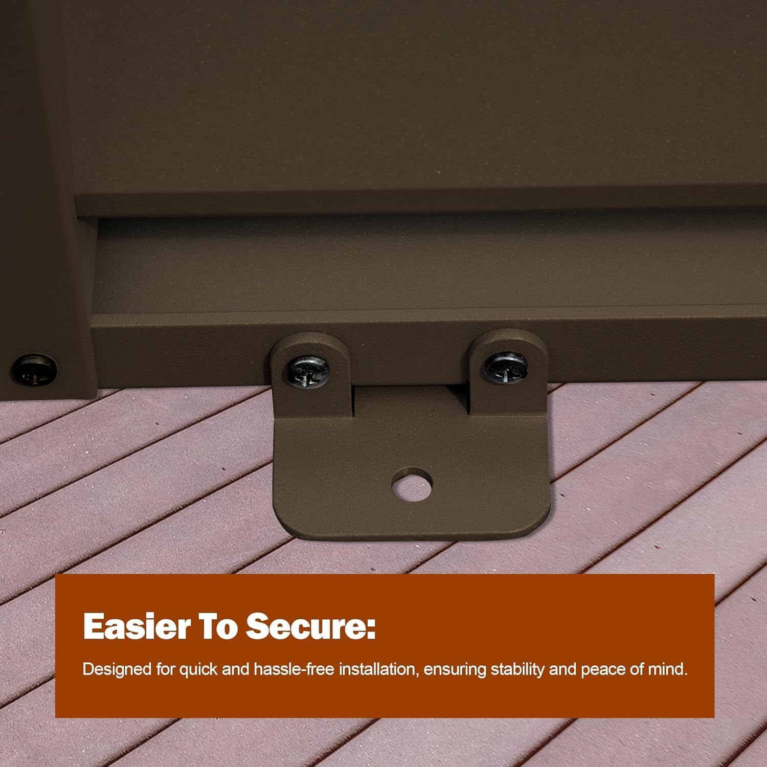 GOWE Outdoor Louvered Pergola Accessories Pergola Screens