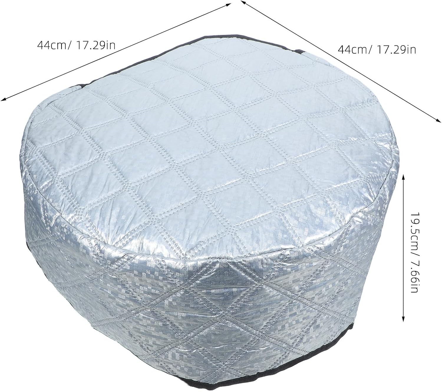 4pcs Tire Covers for RV Wheel - Oxford Waterproof & UV Sun Protectors for Motorhome Boat Trailer Camper Van SUV - 17.3" Wheel Covers