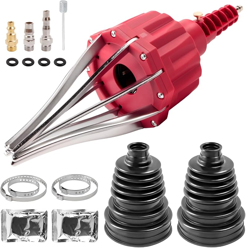 Ferramenta pneumática para instalação de coifa de junta homocinética SKCOAUTO com coifa – Kit