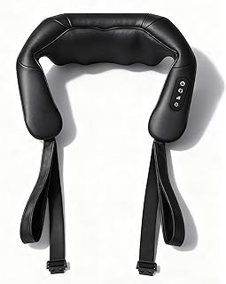 Neck Massager with Heat, Electric Shiatsu Back Massager,Cordless Portable Shoulder Massage for Neck, Shoulder, Leg Pain Relief,Gifts for Dad Mom