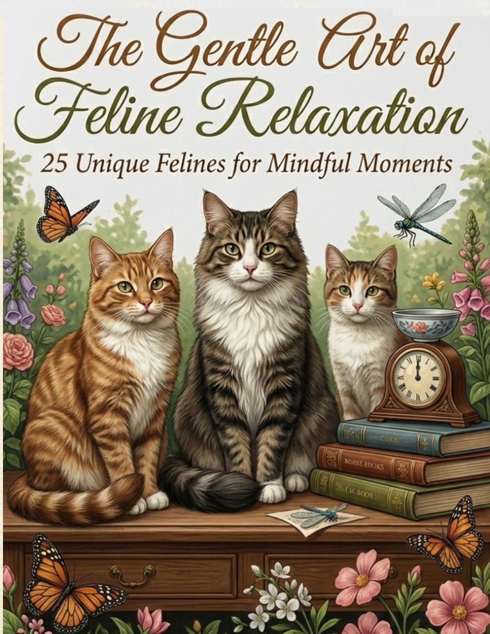 The Gentle Art of Feline Relaxation: 25 Unique Felines for Mindful Moments