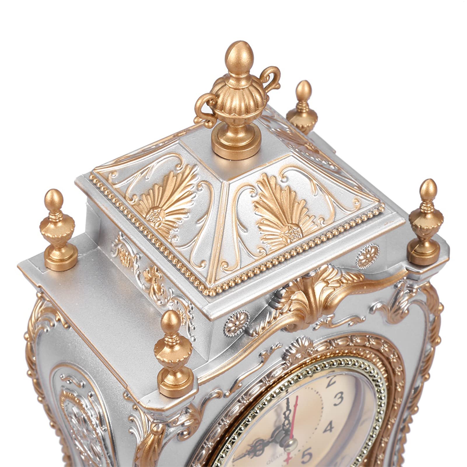 Reloj de Escritorio Vintage Reloj Despertador de Plástico de Estilo Retro