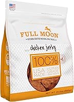 Vista 1 de Full Moon - Cecina de pollo para perros saludable, natural y de grado humano, sin granos, hecha en EE. UU., 1.5 libras (Paquete de 1)