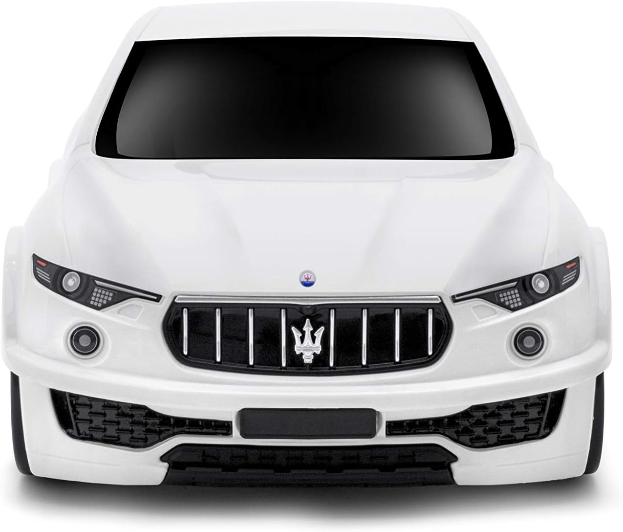 Maserati Lightweight Levante Kids Carry-on Hand Luggage Suitcase- White