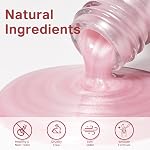 MIZHSE Pink Nail Polonais 15ml,Grand volume à sec rapide Pearl Huile polonaise Air Séchage rapide Pearlescent clair rose laque de ongles Non Gel à base d'huile Nail Art Manucure Salon Accueil DIY Cadeaux