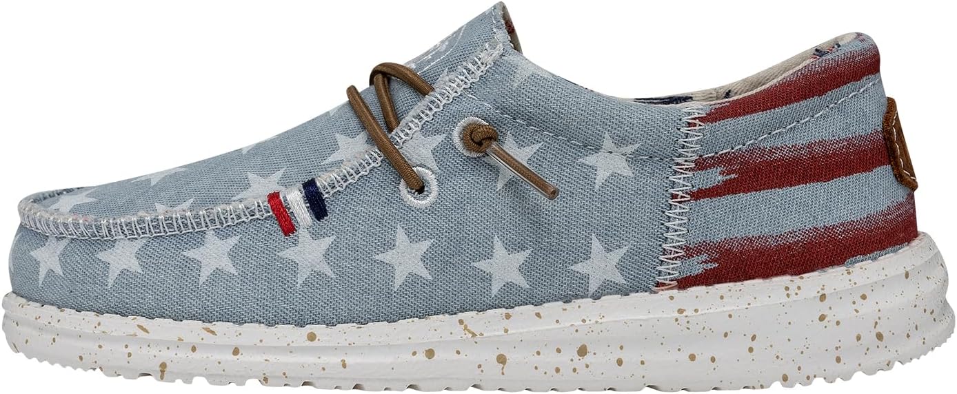 Hey Dude Wally Shoes Hey Dude Men's Wally Patriotic Casual Shoes - Main Image