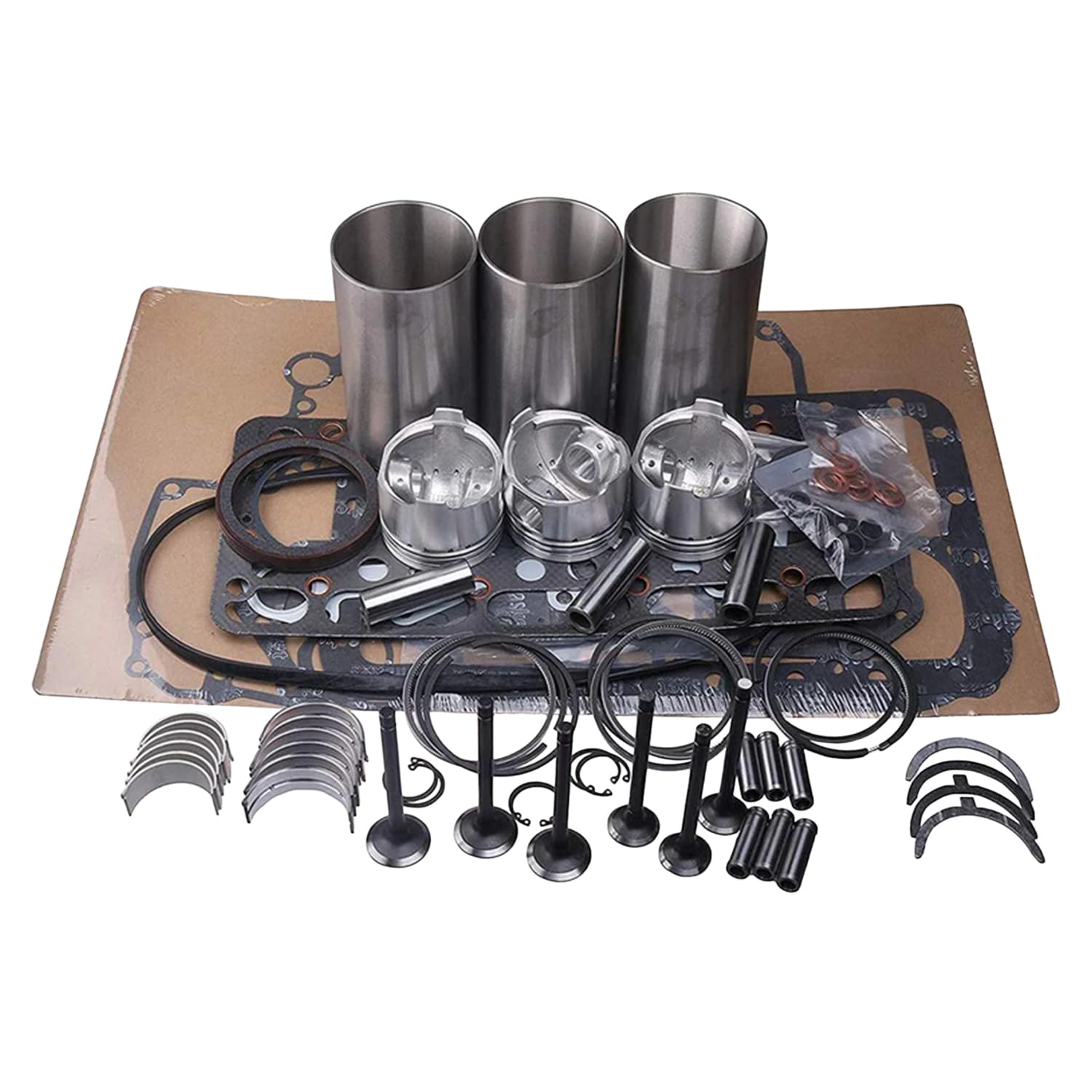 Kit de reconstrucción Yanmar 3TNM74 juego de reparación motor 4