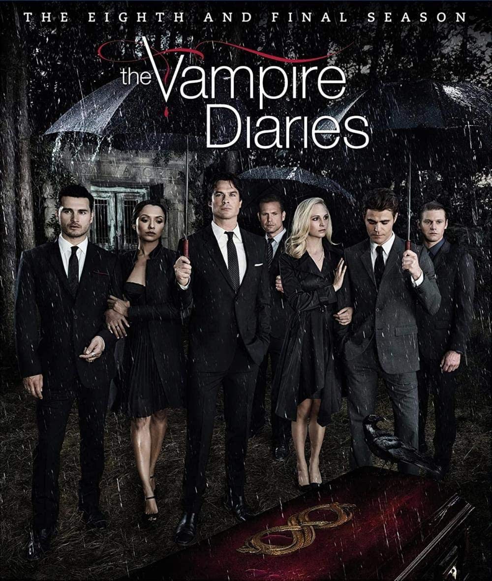 ERUZO 5D DIY Diamond Painting Set The Vampire Diaries Adults Children Art Crafts Home Wall Decoration 40x40cm
