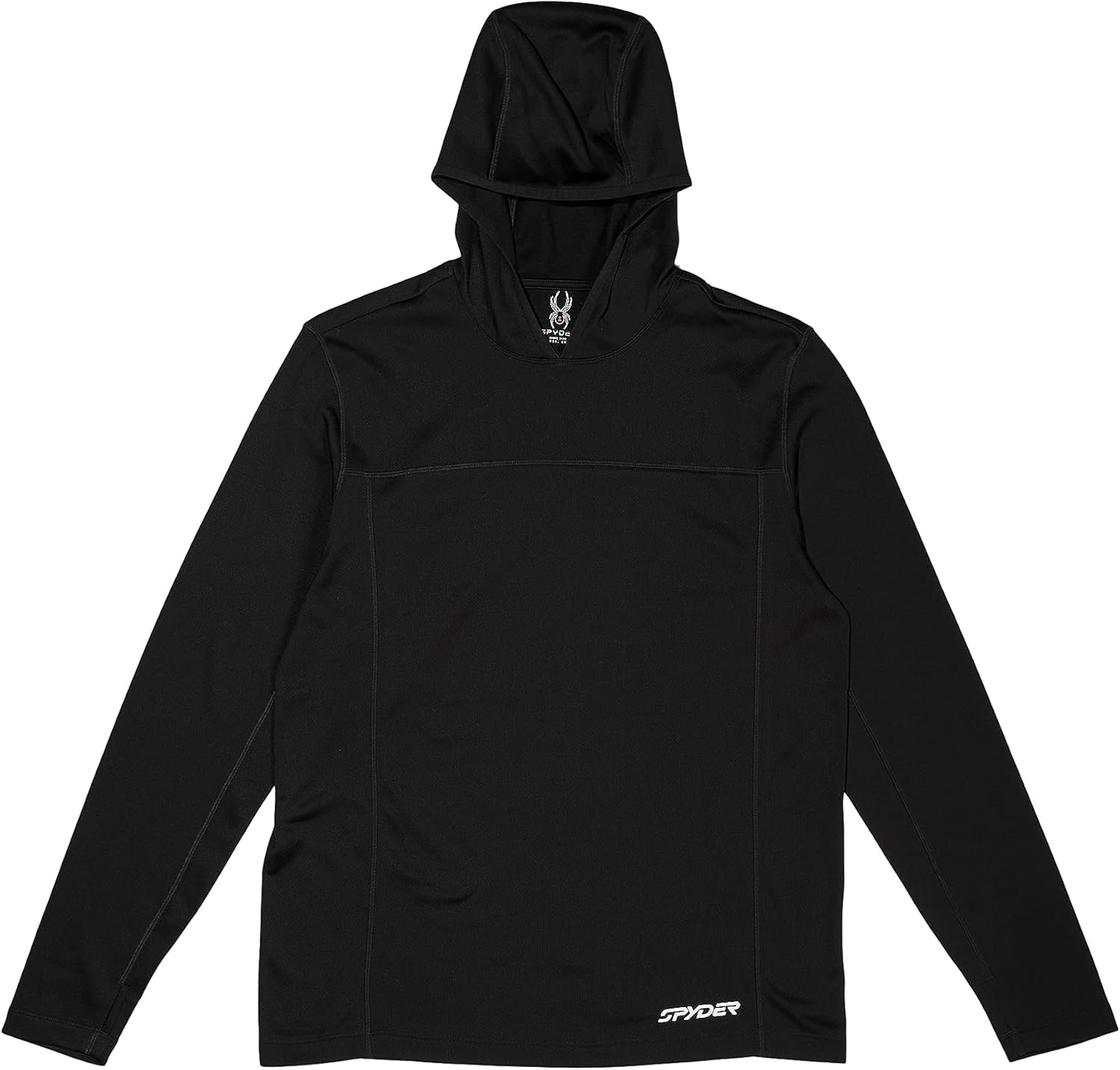 Spyder mens Charger Hoodie Baselayer Thermal Ski Top - Image 6