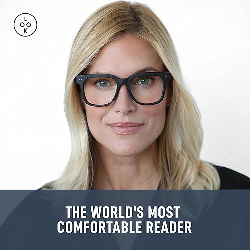 Miniatura 4 de LOOK OPTIC Laurel Reader-Lightweight Full Magnification Reading Glasses with Scratch-Resistant Anti-Reflective Lenses