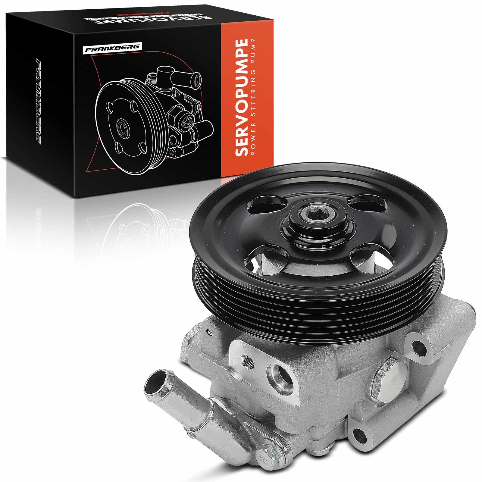 Frankberg Bomba de la dirección asistida Compatible con Mondeo IV Turnier BA7 Mondeo IV BA7 Galaxy WA6 Mondeo IV Berlina BA7 S-Max WA6 Replace# 6G913A696CA