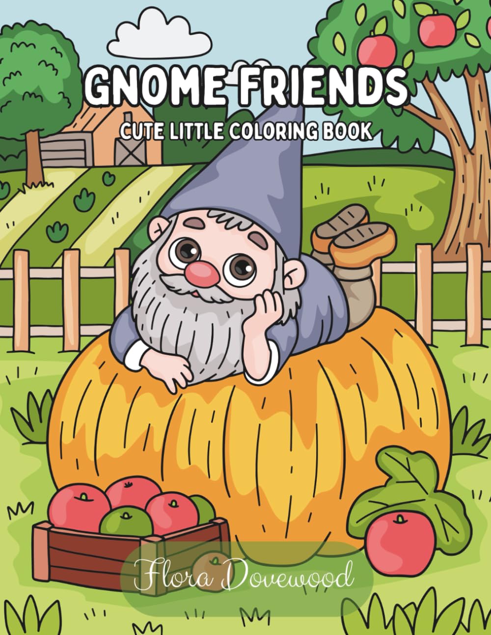 Gnome Friends: Cute Little Coloring Book