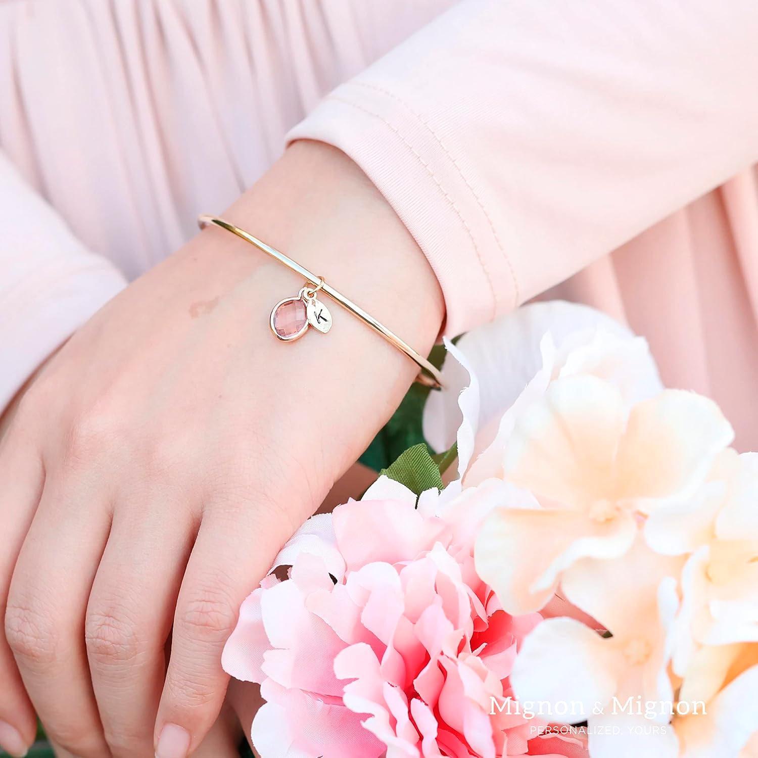 MignonandMignon Birthstone Bracelet for Women Mom Family Tree Gifts Mother Grandma Citrine Jewelry Opal