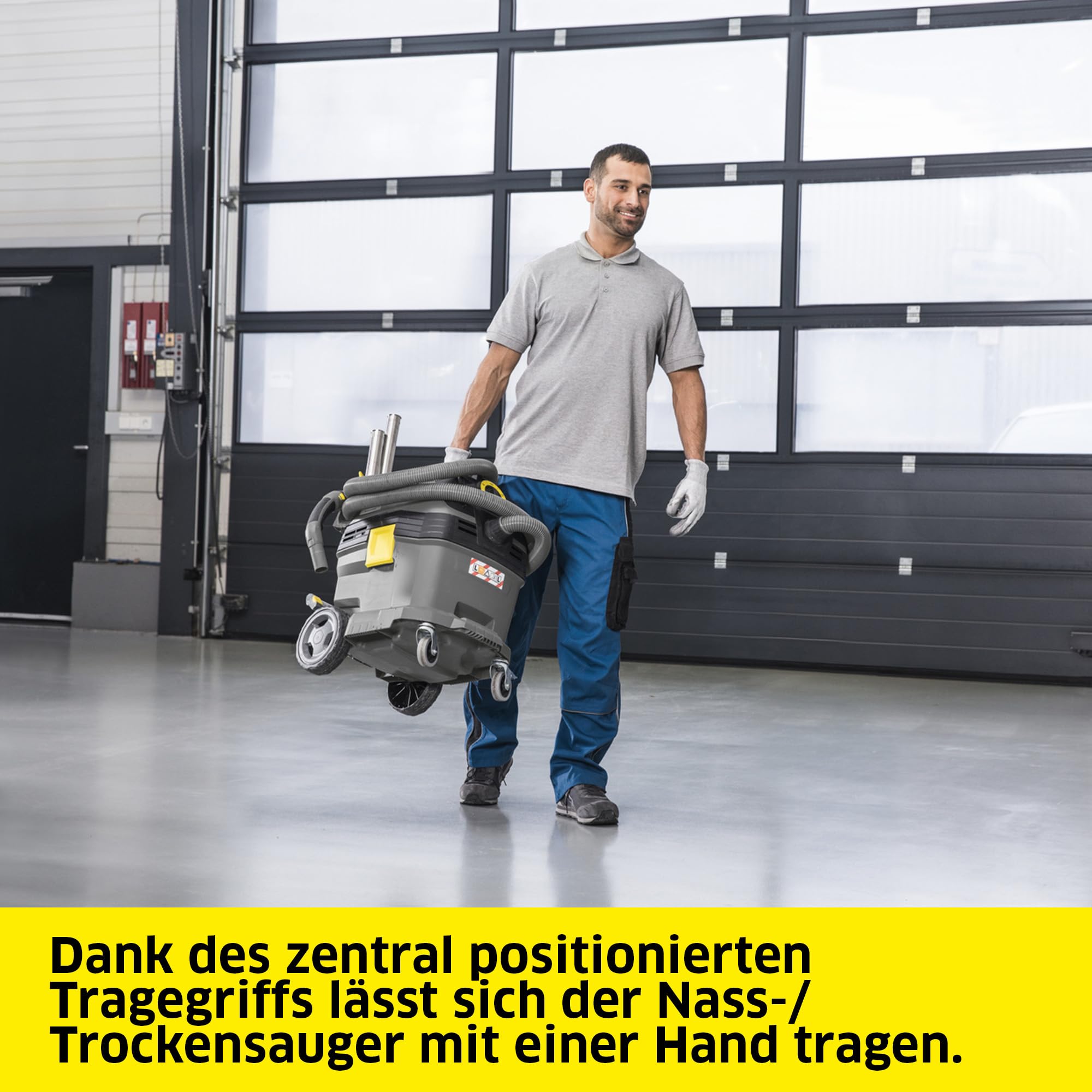 KÄRCHER Nass-/Trockensauger NT 30/1 Tact L, 30-l-Behälter, grau