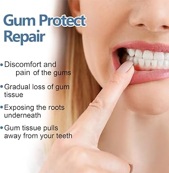 2Pcs Gum Repair Gel, Gum Shield Soothing Gel,G-ums Shield G/els, Tooth Relief, Revitalizes G/ums and Whitens Teeth G/el,Teeth Whitening Essence Pen,Relieves Irritation, Strengthens G/ums