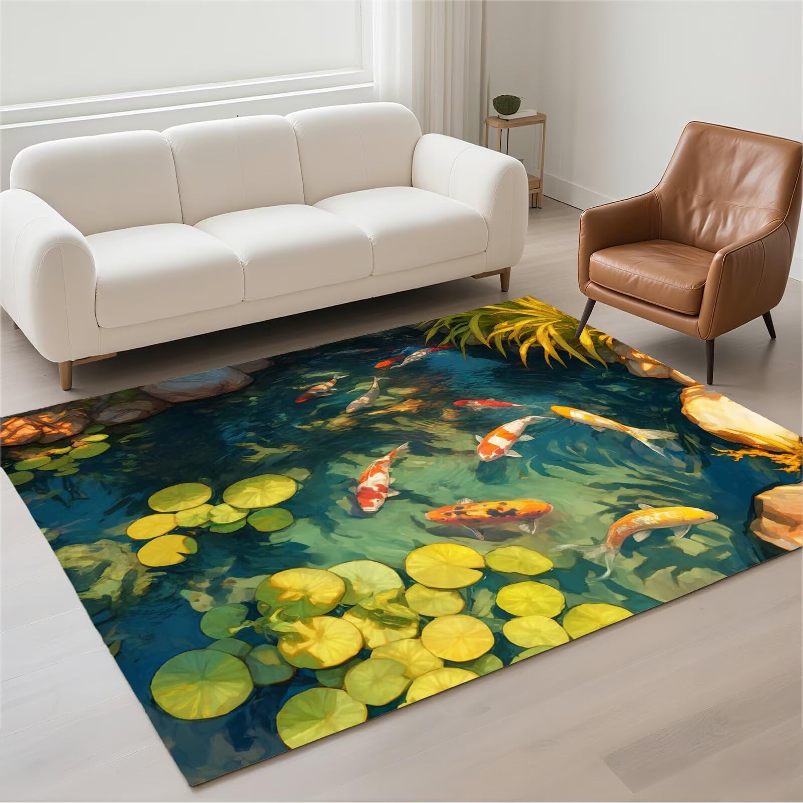 Petit tapis de chambre adulte 50x80cm antidérapant et imperméable